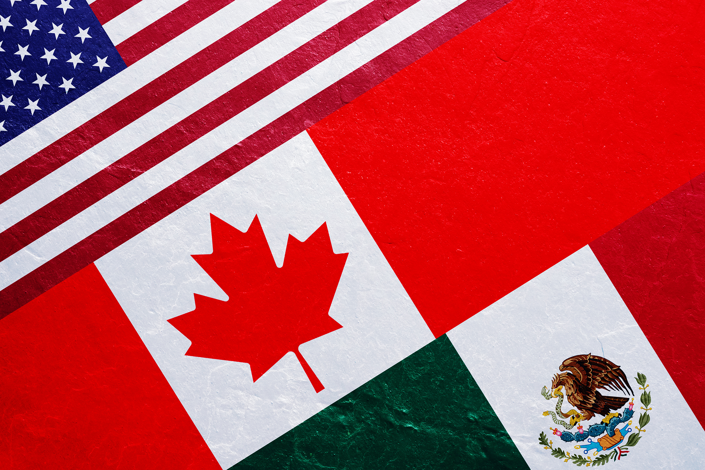 Image of Canada, USA, Mexico